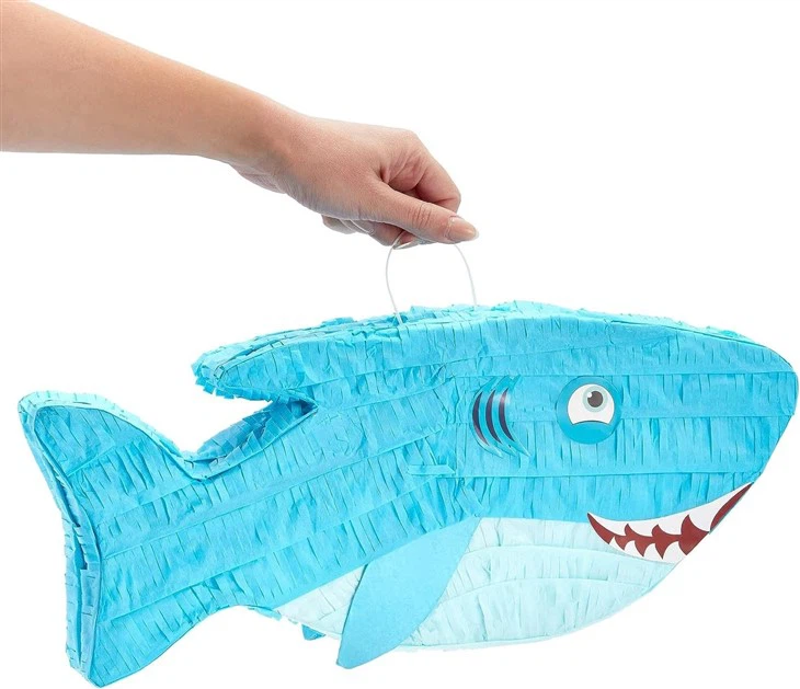 Shark Pinata For Ocean-Themed Party Supplies